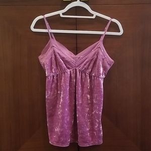 Baby doll Velvet Top